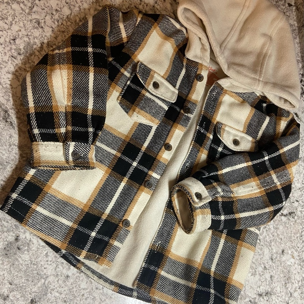 Black and Tan Jean Jacket